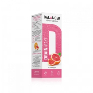 Дренирующий напиток BALANCER DRAIN MAXI со вкусом &laquo;Грейпфрут&raquo;, 10 стиков